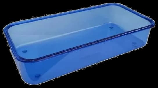 Banheira Interna Retangular Grande Animalplast 700 ml