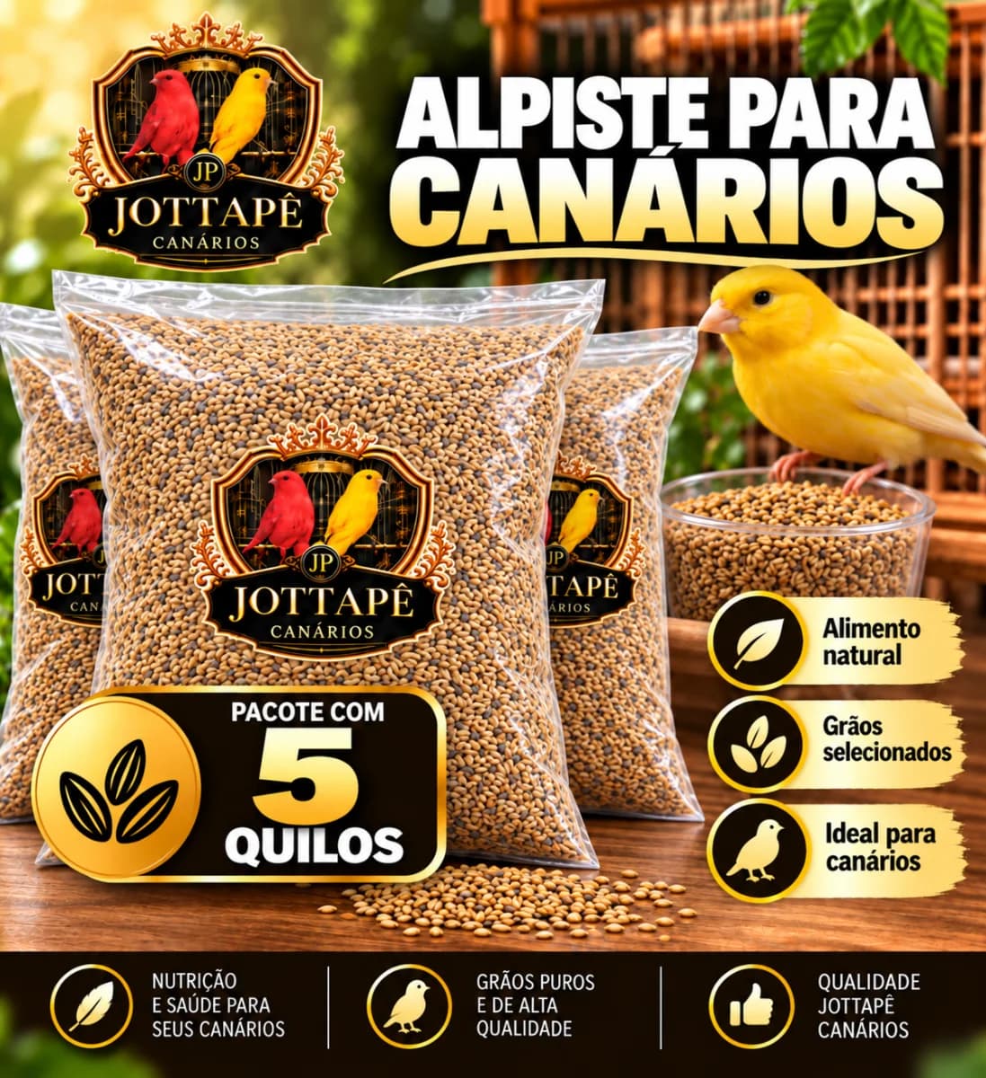 Alpiste para Canários 5 kg